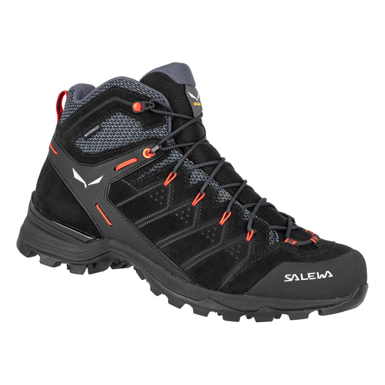 Salewa Alp Mate Mid Waterproof Erkek Bot Siyah/Turuncu Türkiye 210956JUA